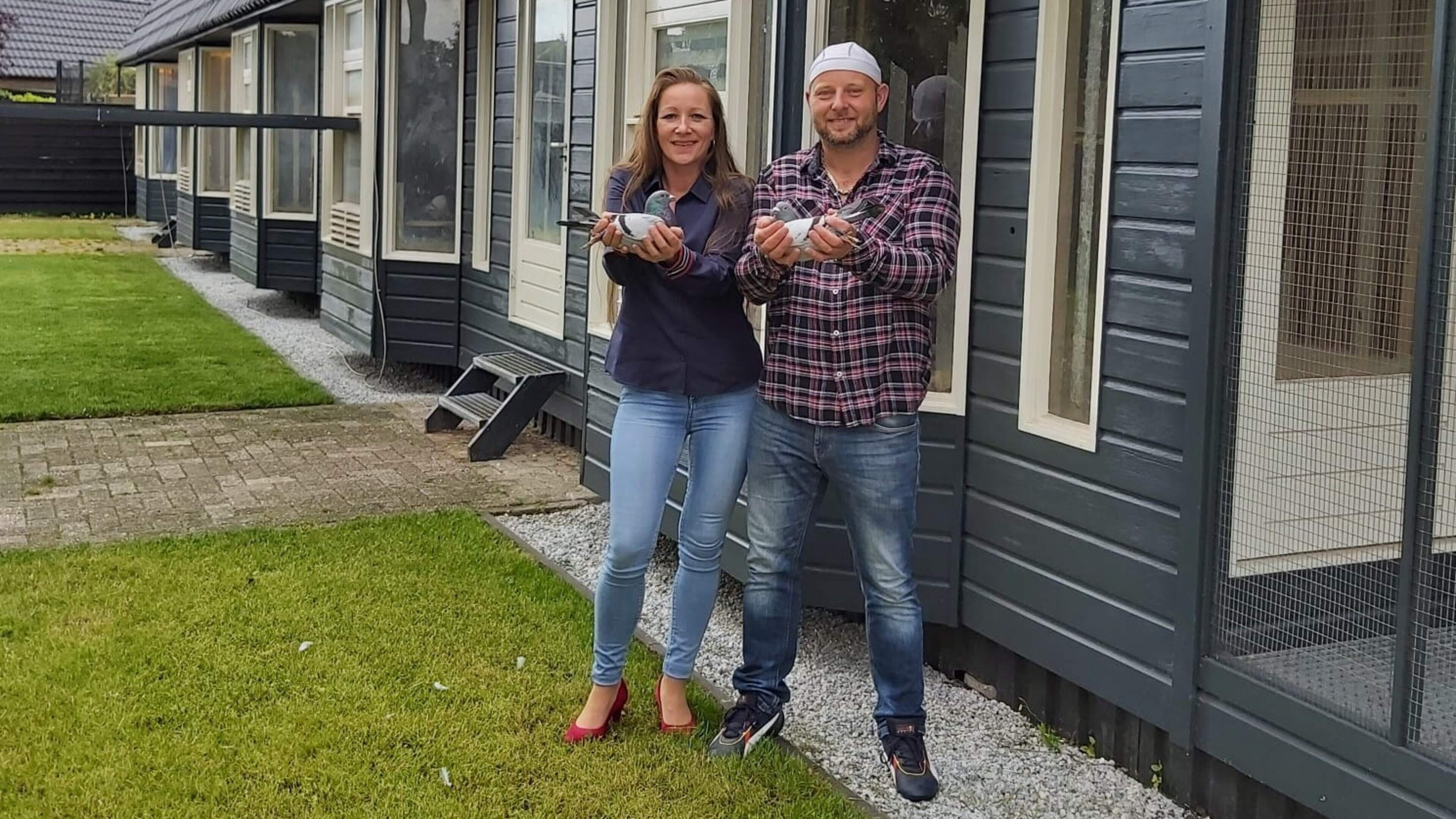 Historische dubbel voor duivenliefhebber Freek (40) uit Zwartemeer. Hij wint opnieuw belangrijkste d